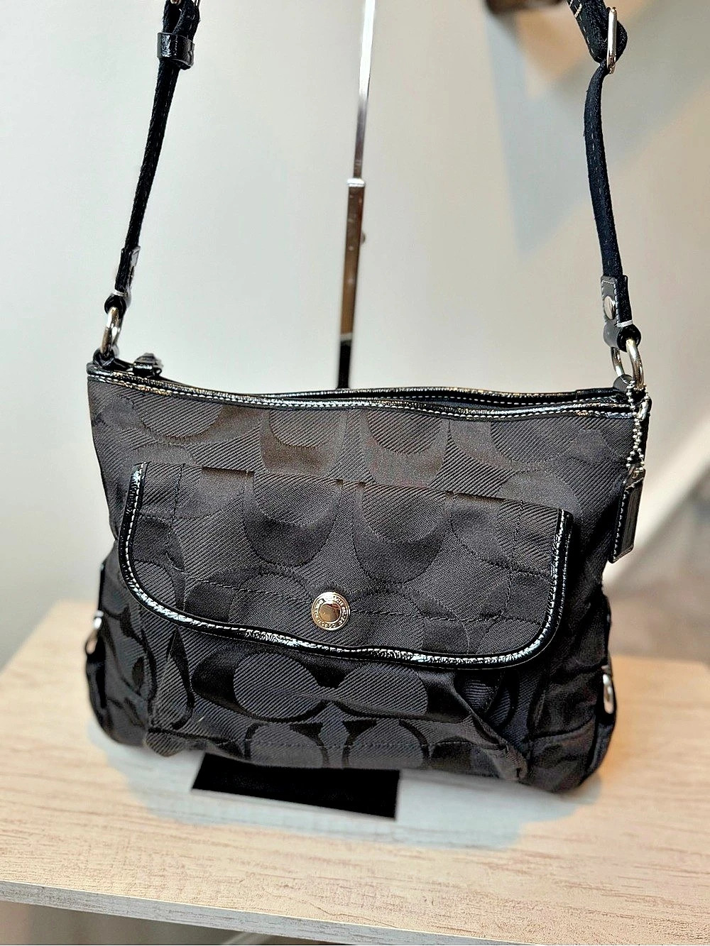 Coach Kyra Daisy Signature Crossbody Bag